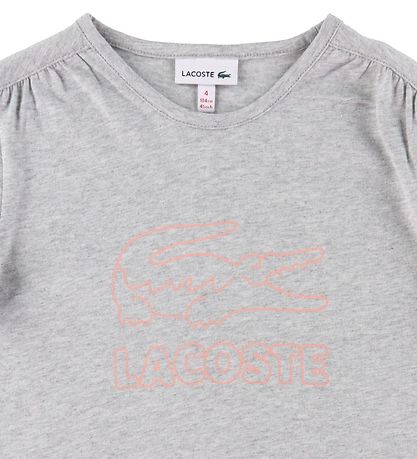Lacoste T-shirt - Silver Chine