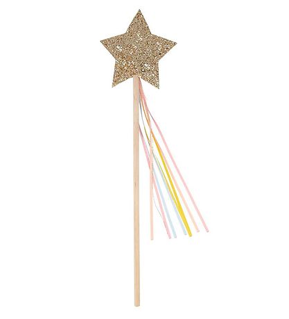Meri Meri Udklædning - Kappe og Tryllestav - Hvid