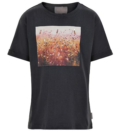 Creamie T-shirt - Photoprint - Asphalt