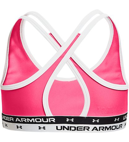 Under Armour Top - Crossback Solid - Cerise