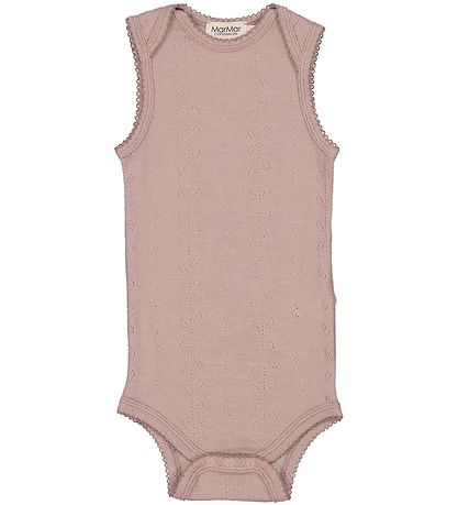 MarMar Body u/ - Uld - Pointelle - Bini - Burnt Rose