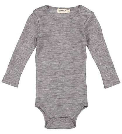 MarMar Body l/ - Uld - Bense - Grey Melange