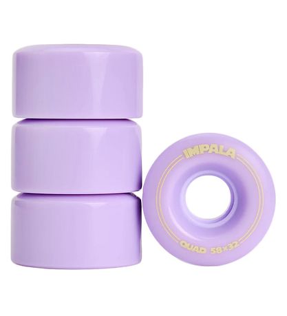 Impala Hjul - 4-pak - 58 mm - Pastel Lilac