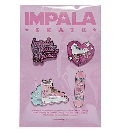 Impala Pins - 4-pak - Skate Enemal