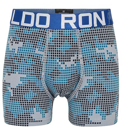 Ronaldo Boxershorts - 5-pak - Navy/Grmeleret/Petroleum m. Mnst