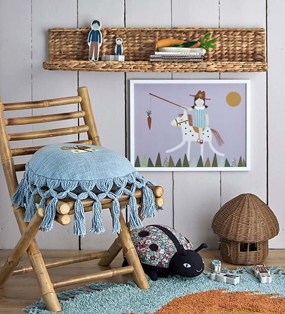 Bloomingville Bamse - 35,5 cm - Nova - Sort Mariehøne