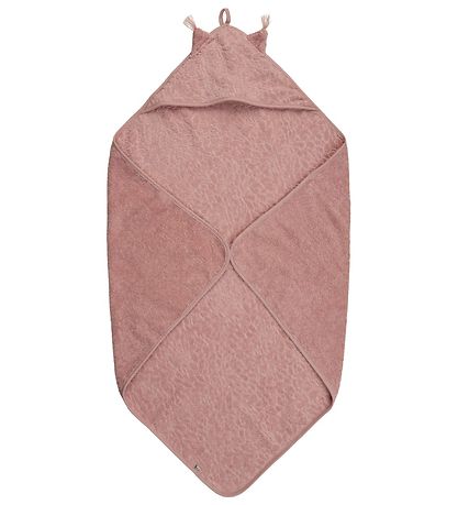 Pippi Babyhåndklæde - 83x83 cm - Misty Rose