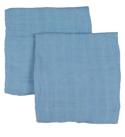 Pippi Stofbleer - Organic - 8-Pak - 65x65 cm - Air Blue