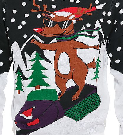 Jule-Sweaters Bluse - Scoodoolf - Mørkegrøn