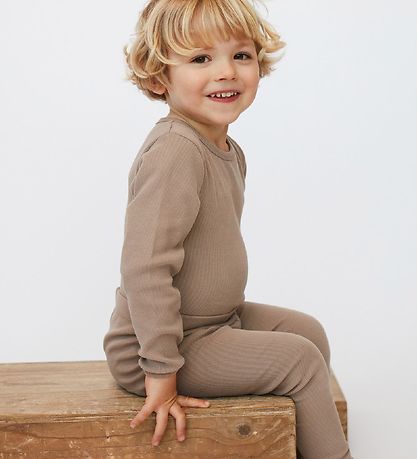 Petit by Sofie Schnoor Leggings - Warm Grey