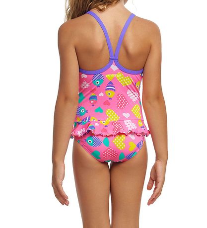 Funkita Badedragt - Belted Frill - UV50+ - Lolly Fish