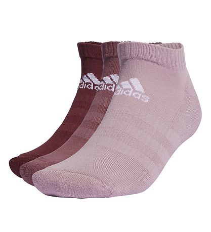 adidas Performance Strmper - Cush Low - 3-pak - Rosa/Lilla