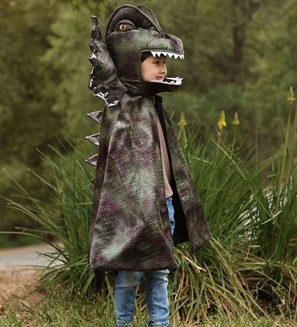 Great Pretenders Udklædning - Kappe - Dilophosaurus m. Klør
