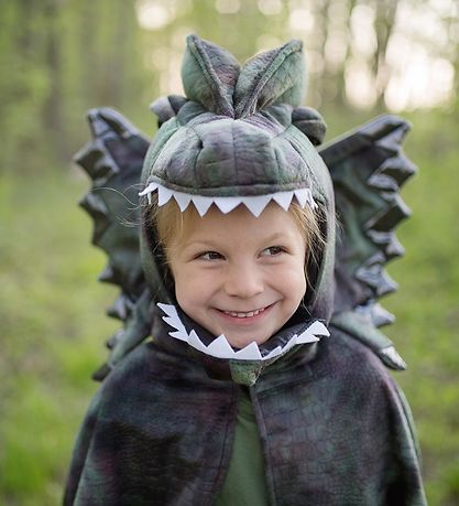 Great Pretenders Udklædning - Kappe - Dilophosaurus m. Klør
