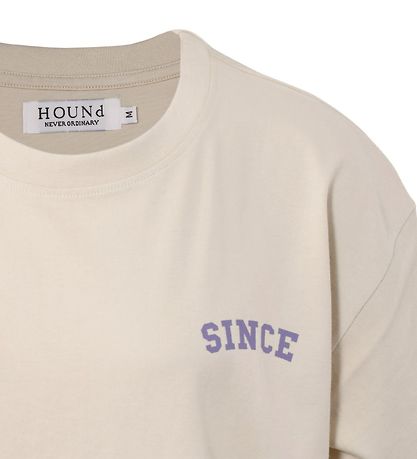 Hound T-Shirt - Oversized - Off White