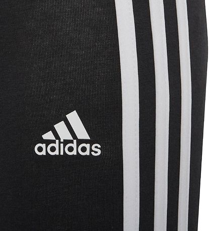 adidas Performance Leggings - Essentials - Sort/Hvid