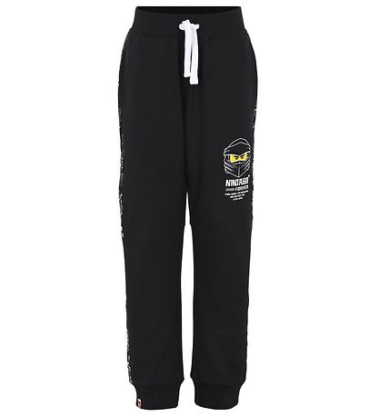 LEGO® Wear Sweatpants - Sort m. Print