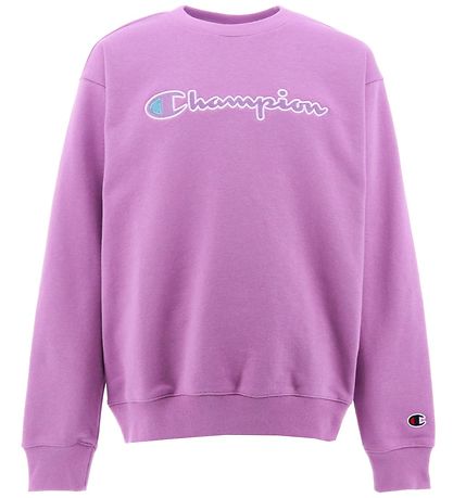 Champion Fashion Sweatshirt - Lilla m. Logo