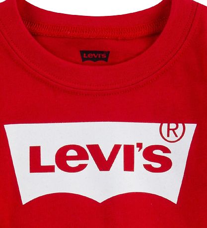 Levis T-shirt - Batwing - Super Red