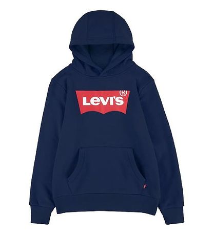 Levis Hættetrøje - Batwing - Dress Blues