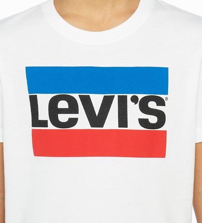 Levis T-shirt - Logo - Hvid