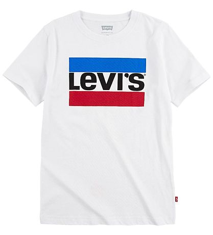 Levis T-shirt - Logo - Hvid