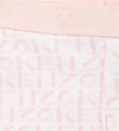 Kenzo Leggings - Off White/Rose