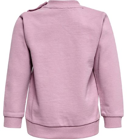 Hummel Sweatshirt - HmlFast Lime - Pale Mauve