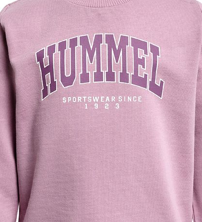 Hummel Sweatshirt - HmlFast Lime - Pale Mauve