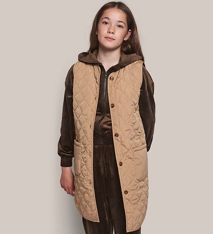 Grunt Dynevest - Quiltet - Mary - Coffee Brown