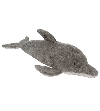 Senger Naturwelt Varmepude - Stor - 66 cm - Delfin - Gr/Hvid