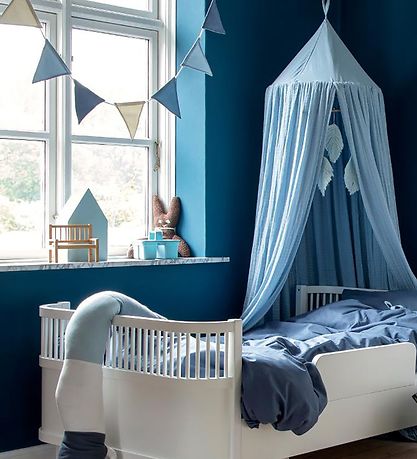 Sebra Flagranke - Dobbeltsidet - 250 cm - Powder Blue