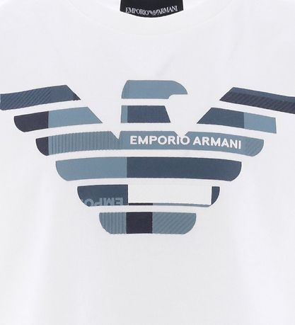 Emporio Armani T-shirt - Hvid m. Logo