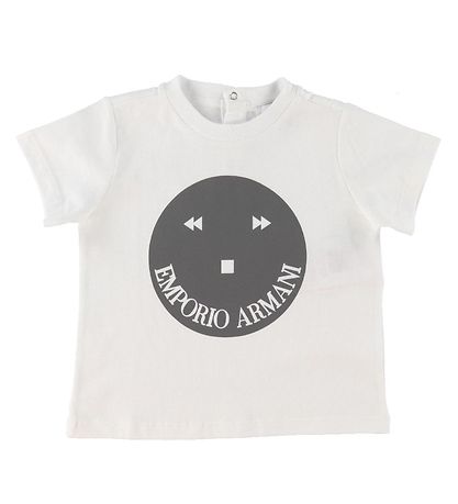 Emporio Armani T-shirt - 3-pak - Blå/Hvid/Navy m. Refleks