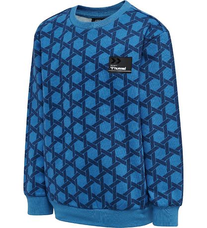 Hummel Sweatshirt - hmlPeter - Vallarta Blue
