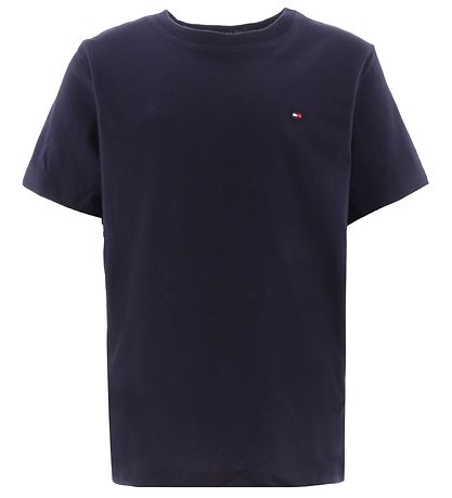 Tommy Hilfiger T-shirt - 2-pak - Desert Sky/Hvid