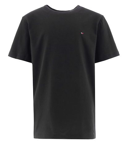 Tommy Hilfiger T-shirt - 2-pak - Medium Grey Heather/Sort