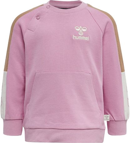 Hummel Sweatshirt - hmlAnju - Rosa/Brun