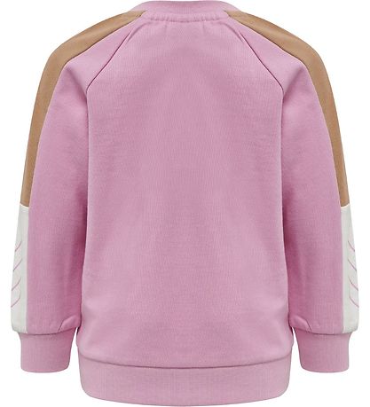 Hummel Sweatshirt - hmlAnju - Rosa/Brun