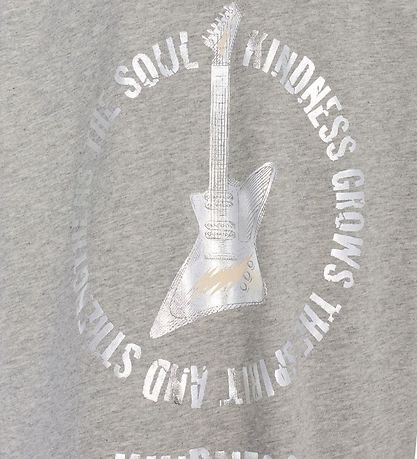 Petit by Sofie Schnoor T-Shirt - Grey Melange m. Guitar