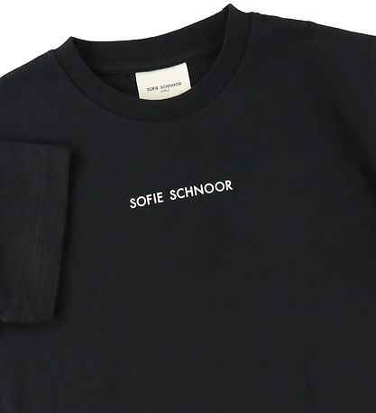 Sofie Schnoor T-Shirt - Black m. Logo