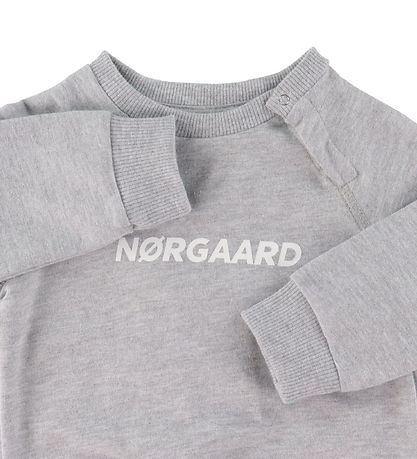 Mads Nrgaard Sweatshirt - Sirius - Grmeleret