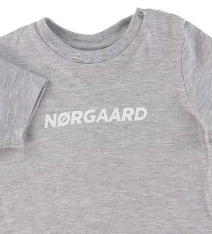 Mads Nrgaard T-shirt - Taurus - Grmeleret m. Hvid