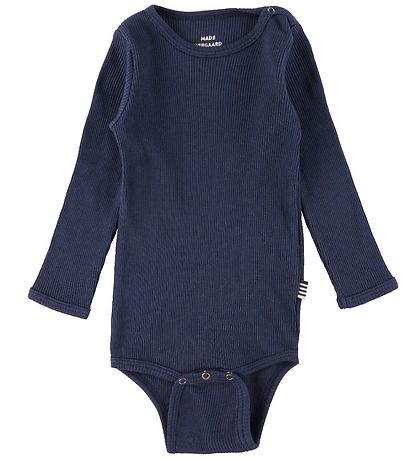 Mads Nrgaard Body l/ - Rib - Navy