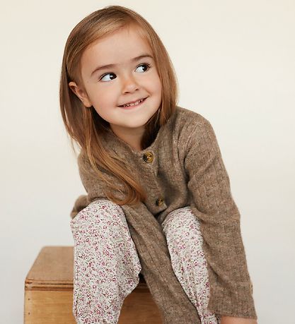 Petit by Sofie Schnoor Cardigan - Strik - Brown Melange