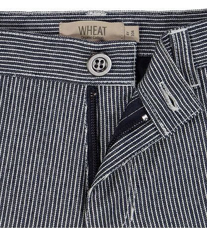 Wheat Shorts - Theo - Navy Denim Stripe