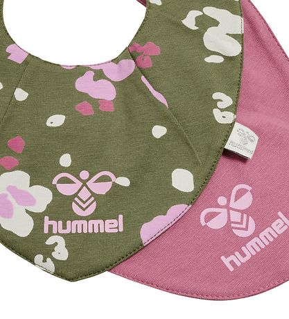 Hummel Savlesmæk - hmlBumble Bib - 2 pak - Heather Rose