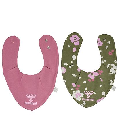 Hummel Savlesmæk - hmlBumble Bib - 2 pak - Heather Rose