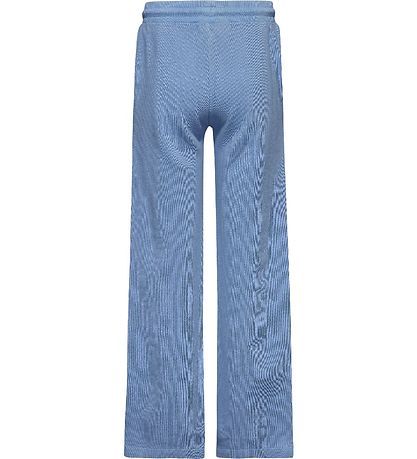 Tommy Hilfiger Sweatpants - Script Wideleg - Blue Crush