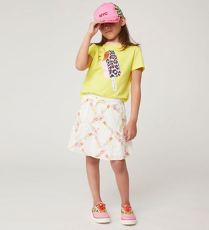 Little Marc Jacobs Nederdel - Hawaii - Hvif/Pastel m. Blonder